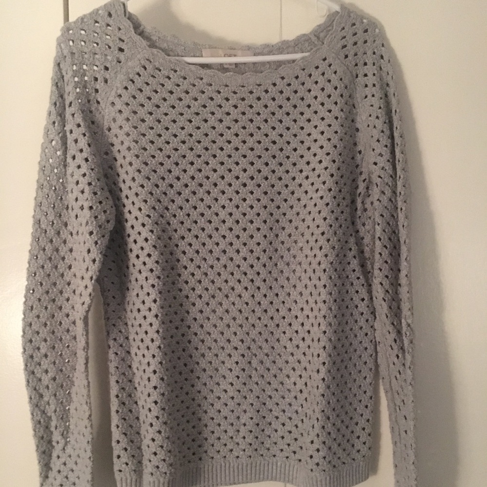 Loft Eyelet Sweater